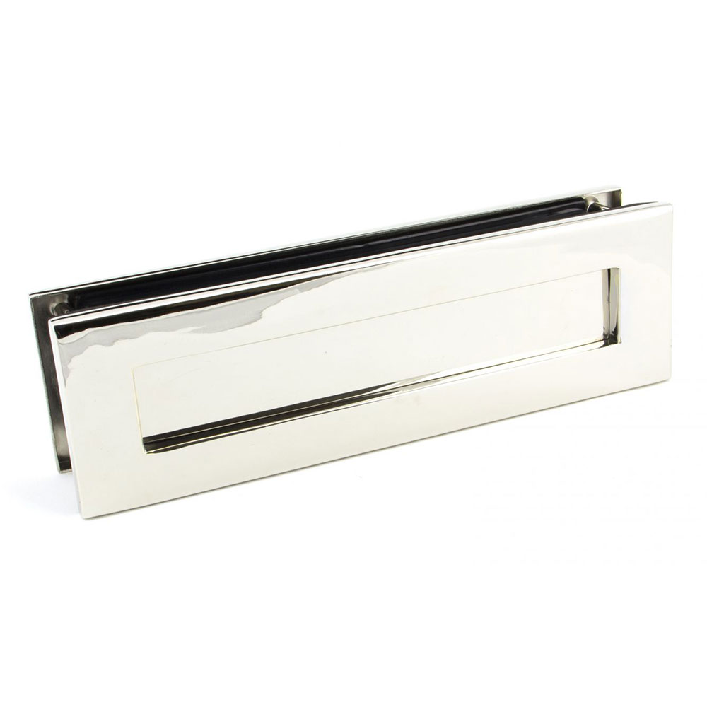 From the Anvil Traditional Letterbox - Polished Nickel